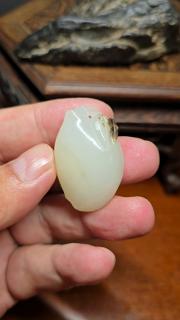 纯手工一桃子,天然黑皮,1850元