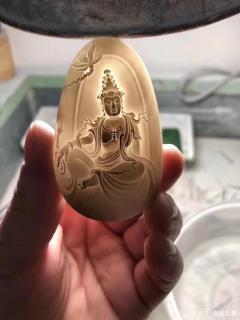 和田玉原石好是优势,雕工好是本事