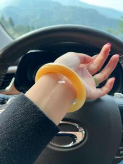是你是你我的青春都是你和田玉蜜糖手镯
